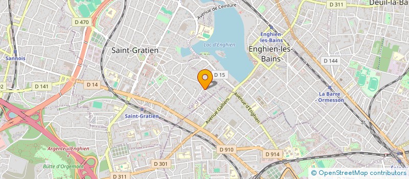 localisation de l'entreprise CONCEPTS POUR UN HABITAT NOUVEAU à SAINT-GRATIEN