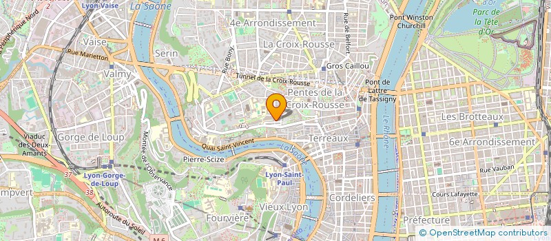 localisation de l'entreprise CONCEPTU'L à LYON