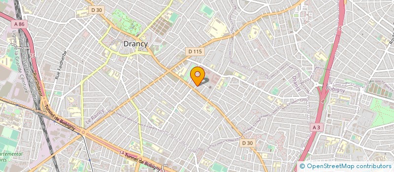 localisation de l'entreprise CONCEPTUA DESIGN à DRANCY