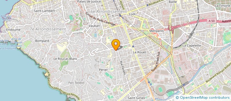 localisation de l'entreprise CONCEPTUAL HEART  MARSEILLE