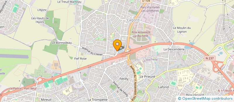 localisation de l'entreprise CONCEPTUANCE  LAGORD