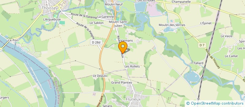 localisation de l'entreprise CONCEPTUM AGENCEMENT  SAINT-DIDIER-SUR-CHALARONNE