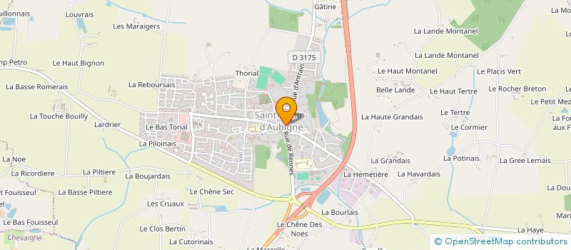 localisation de l'entreprise CONCEPTXPERIENCE QUIBERON  SAINT-AUBIN-D'AUBIGNE