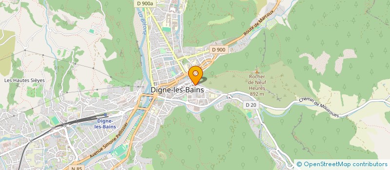 localisation de l'entreprise CONCERT ASSOCIATION à DIGNE-LES-BAINS