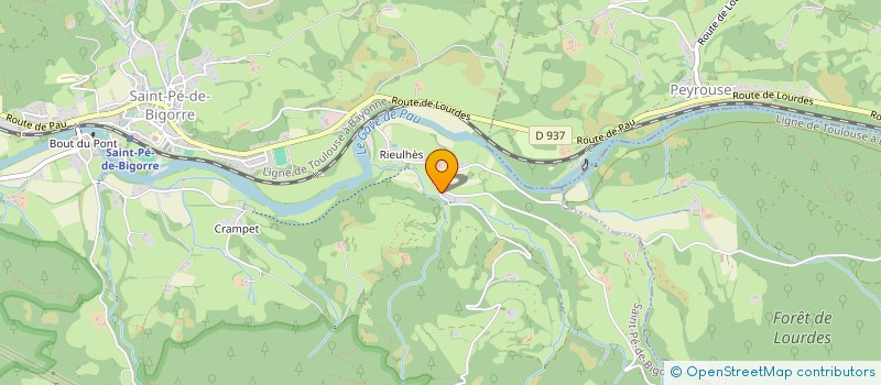 localisation de l'entreprise CONCERT CHEZ TA MERE  SAINT-PE-DE-BIGORRE