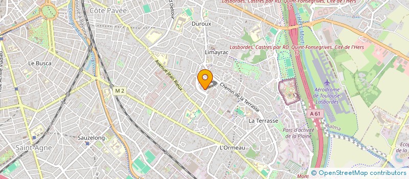 localisation de l'entreprise CONCERT'EAU à TOULOUSE