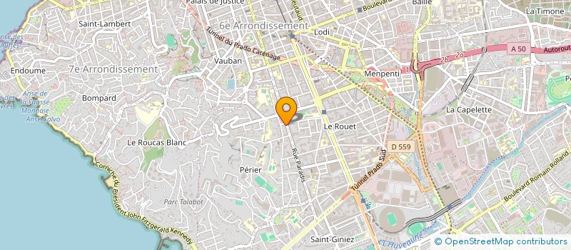 localisation de l'entreprise CONCERT EN QUARTIER à MARSEILLE