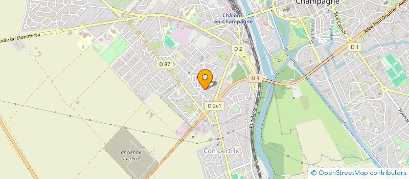localisation de l'entreprise CONCERTO à CHALONS-EN-CHAMPAGNE