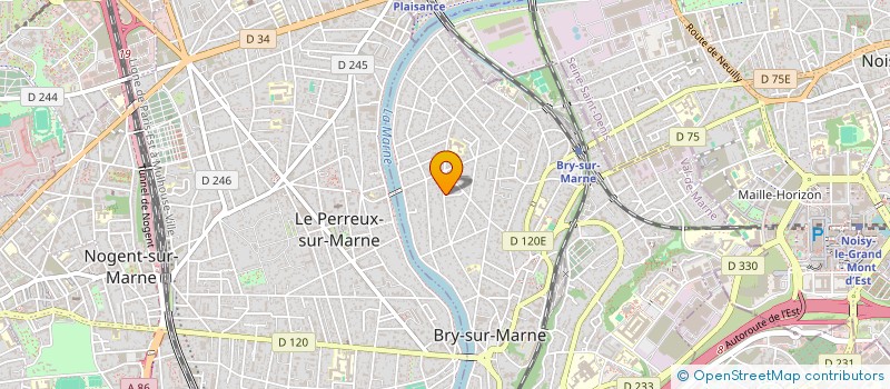 localisation de l'entreprise CONCERTO-COLLIOURE  BRY-SUR-MARNE