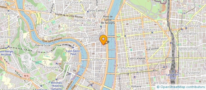 localisation de l'entreprise CONCERTS LES GRANDS INTERPRETES à LYON