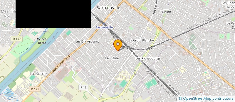 localisation de l'entreprise CONCERTS POUR TOUS à SARTROUVILLE