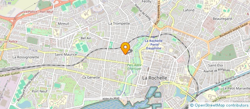 localisation de l'entreprise CONCESSIO  LA ROCHELLE