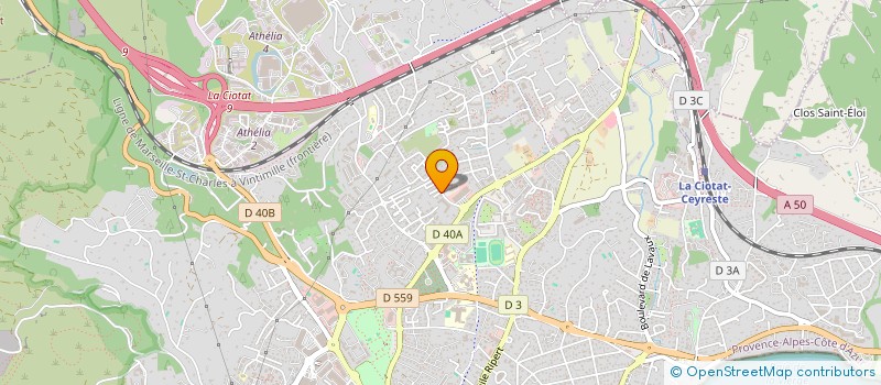 localisation de l'entreprise CONCIERG'AMIS  LA CIOTAT