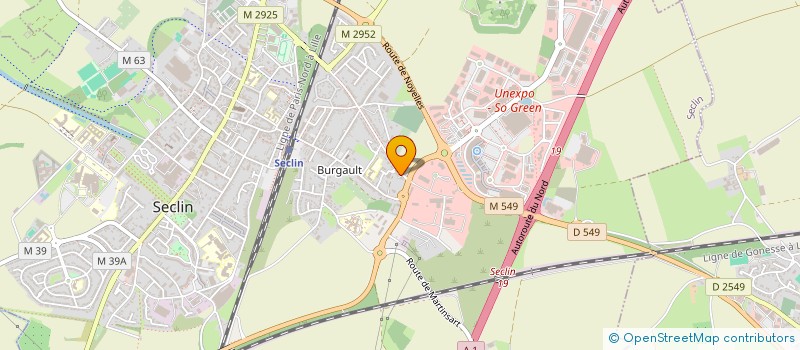localisation de l'entreprise CONCIERGE à SECLIN