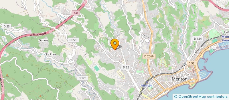 localisation de l'entreprise CONCIERGE BY A&F  MENTON