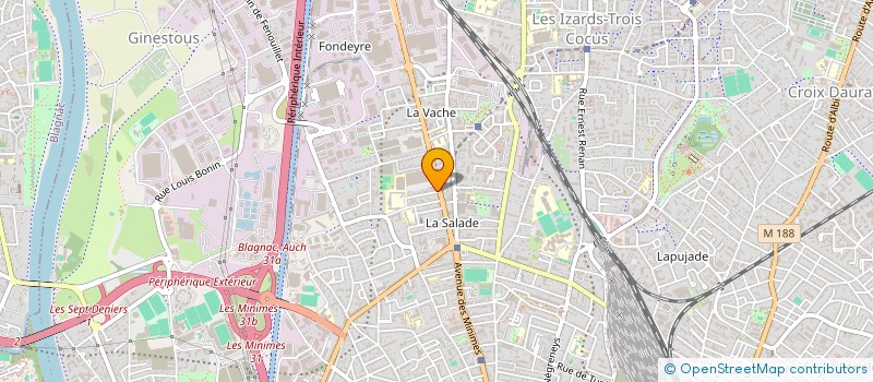 localisation de l'entreprise CONCIERGERIE 228 à TOULOUSE