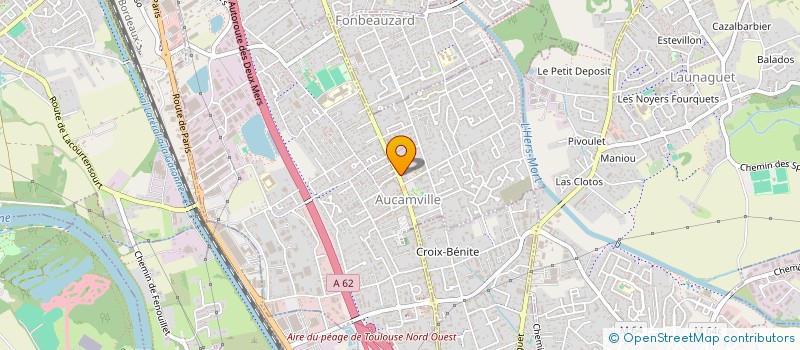 localisation de l'entreprise CONCIERGERIE 360 DEGREE SOLIDAIRE  AUCAMVILLE