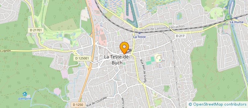 localisation de l'entreprise CONCIERGERIE A2C MIEUX à LA TESTE-DE-BUCH