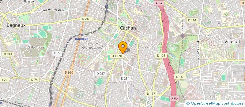 localisation de l'entreprise CONCIERGERIE AGILE  CACHAN