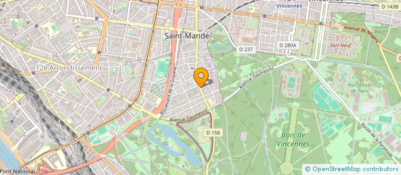 localisation de l'entreprise CONCIERGERIE, AIDE ET SERVICES AUX PARTICULIERS ET ENTREPRISES (CASPE)  SAINT-MANDE