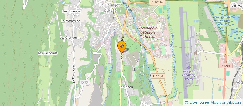 localisation de l'entreprise CONCIERGERIE ALPHA OMEGA  LA MOTTE-SERVOLEX