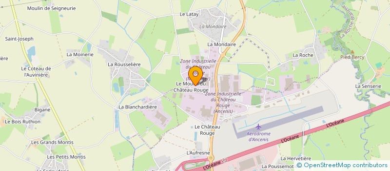 localisation de l'entreprise CONCIERGERIE AU BON ACCUEIL  MESANGER