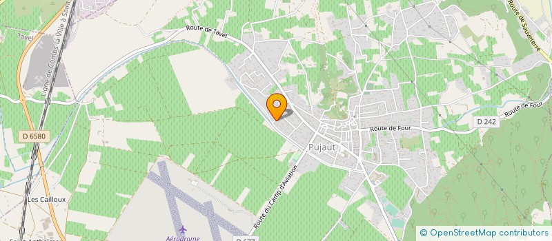 localisation de l'entreprise CONCIERGERIE AUTOMOBILE LES FILLES  PUJAUT