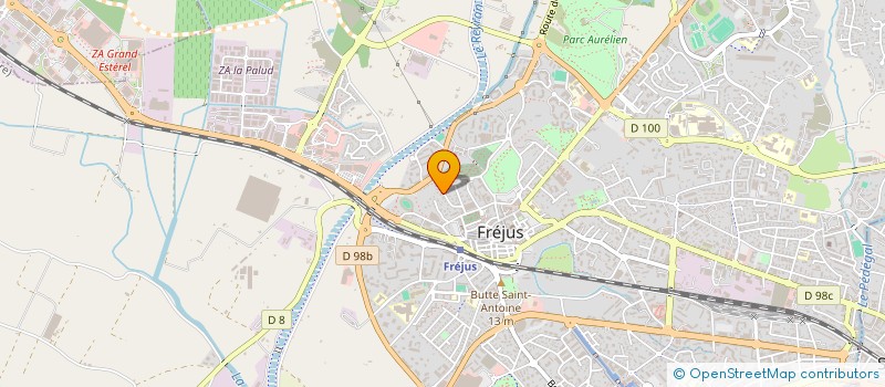 localisation de l'entreprise CONCIERGERIE AZUR PRESTIGE à FREJUS