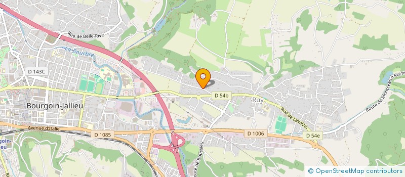 localisation de l'entreprise CONCIERGERIE BERJALLIENNE  RUY-MONTCEAU