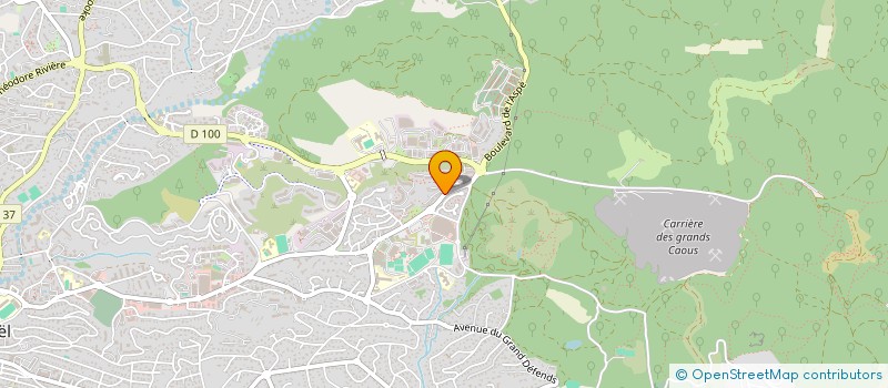 localisation de l'entreprise CONCIERGERIE BOOKING EVENTS & CO à SAINT-RAPHAEL