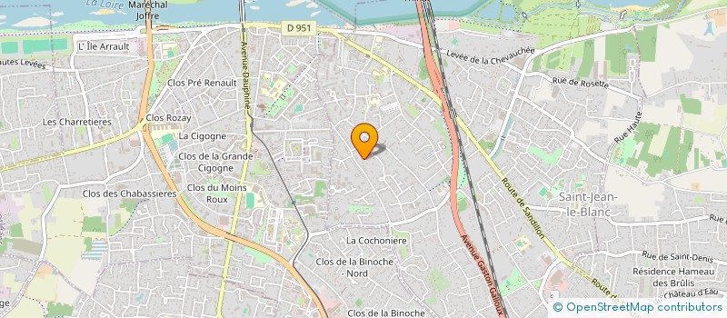 localisation de l'entreprise CONCIERGERIE BY SB à SAINT-JEAN-LE-BLANC