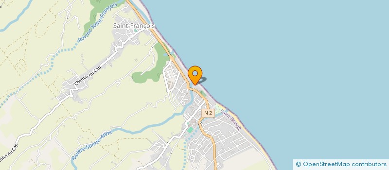 localisation de l'entreprise CONCIERGERIE CLB  SAINT-BENOIT