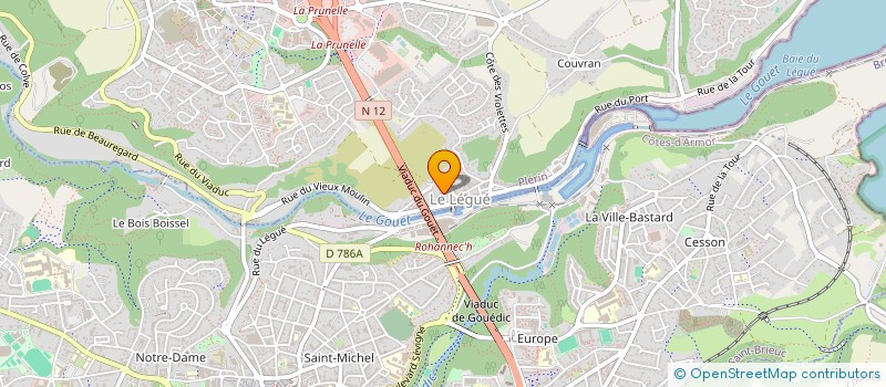 localisation de l'entreprise CONCIERGERIE CONFIANCE à PLERIN