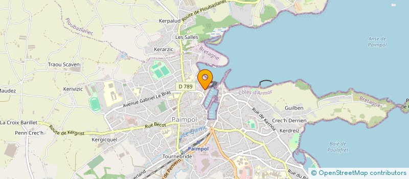 localisation de l'entreprise CONCIERGERIE COVEX  PAIMPOL