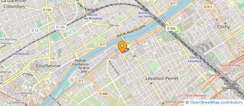 localisation de l'entreprise CONCIERGERIE CULTURELLE, PARIS à LEVALLOIS-PERRET