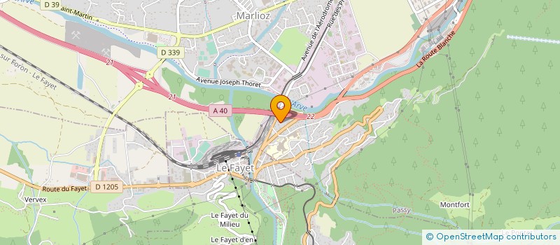 localisation de l'entreprise CONCIERGERIE DE CARACTERE  PASSY