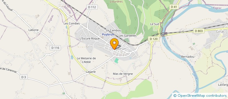 localisation de l'entreprise CONCIERGERIE DE CLEM à AURILLAC