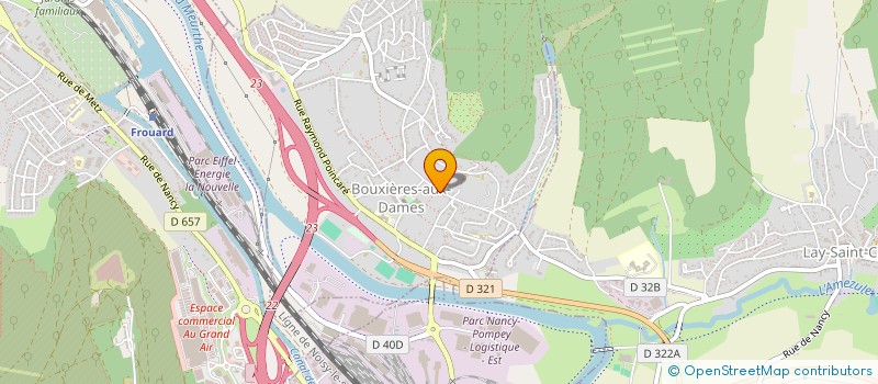 localisation de l'entreprise CONCIERGERIE DE CLEMENCE  BOUXIERES-AUX-DAMES