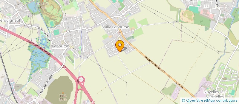 localisation de l'entreprise CONCIERGERIE DE L'ETOILE  BOULOGNE-SUR-MER