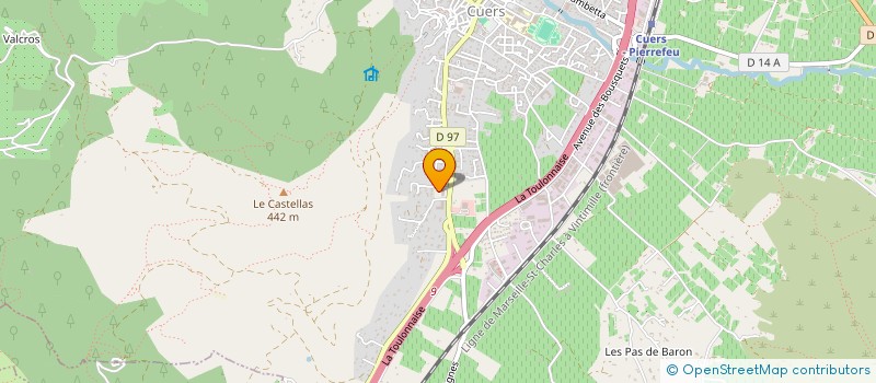 localisation de l'entreprise CONCIERGERIE DE PROVENCE  CUERS