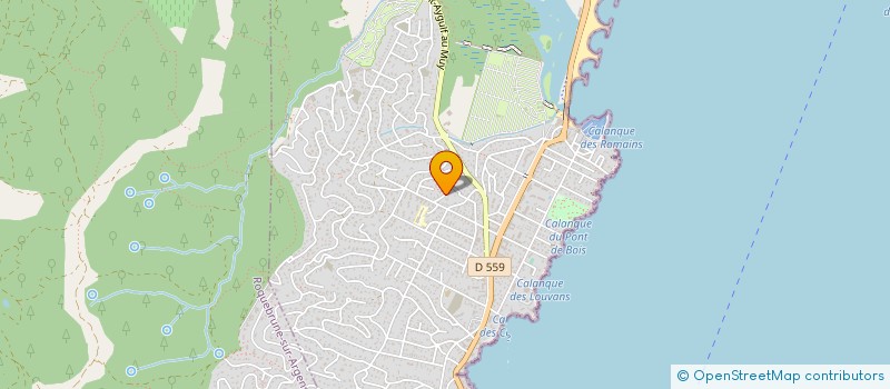 localisation de l'entreprise CONCIERGERIE DE SAINT AYGULF  FREJUS
