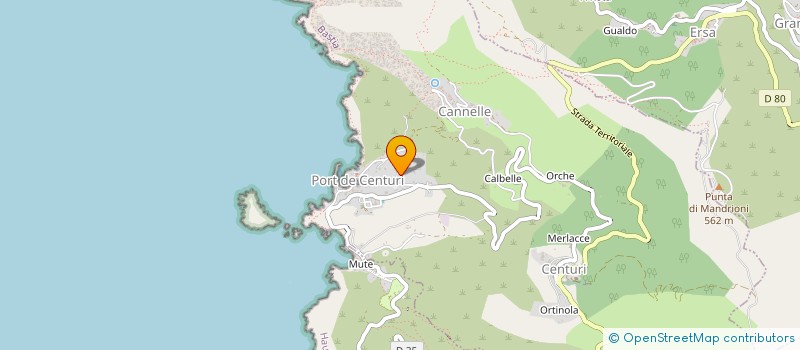 localisation de l'entreprise CONCIERGERIE DU CAP CORSE à CENTURI