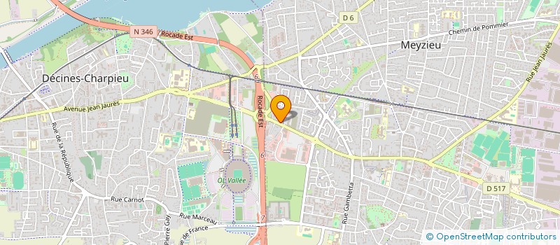 localisation de l'entreprise CONCIERGERIE DU GRAND EST  DARDILLY