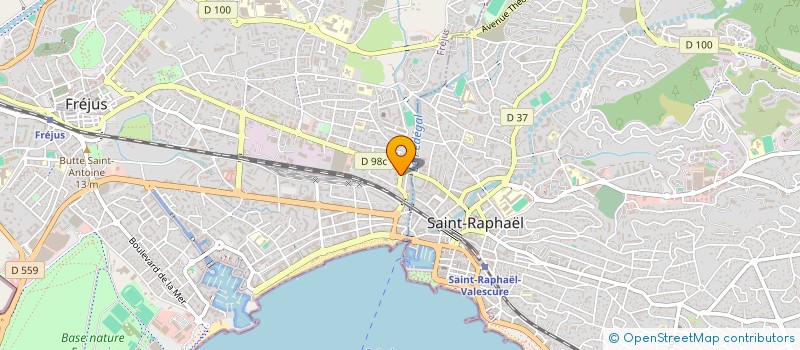 localisation de l'entreprise CONCIERGERIE GINA SOLUTIONS EXPERTS à FREJUS