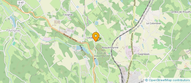 localisation de l'entreprise CONCIERGERIE HELPING HANDS  GOURDON