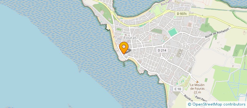 localisation de l'entreprise CONCIERGERIE IMMOBILIERE ROCHEFORT OCEAN  FOURAS