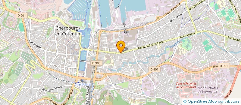 localisation de l'entreprise CONCIERGERIE IMPERIALE  CHERBOURG-EN-COTENTIN