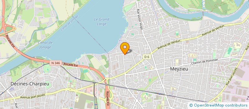 localisation de l'entreprise CONCIERGERIE KERA  MEYZIEU