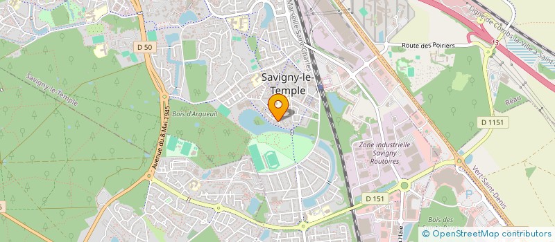 localisation de l'entreprise CONCIERGERIE KETALYS  SAVIGNY-LE-TEMPLE