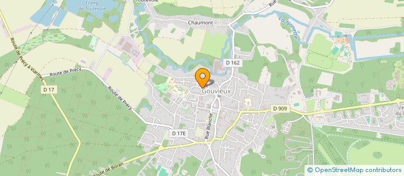 localisation de l'entreprise CONCIERGERIE LA GODVICIENNE LTM  GOUVIEUX